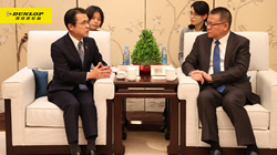 【集團新聞】住友橡膠工業株式會社社長山本悟在常熟與蘇州市委常委唐曉東會面